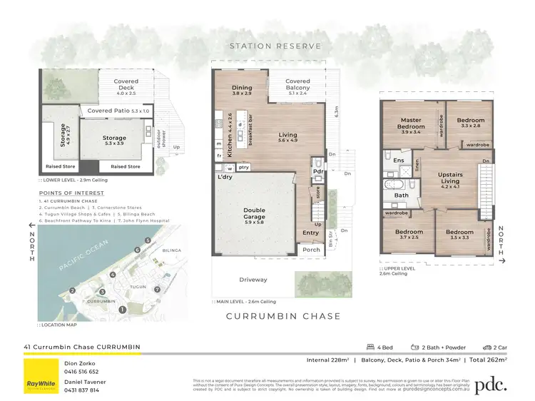 Floorplan of Homely townhouse listing, 41 Currumbin Chase, Currumbin QLD 4223