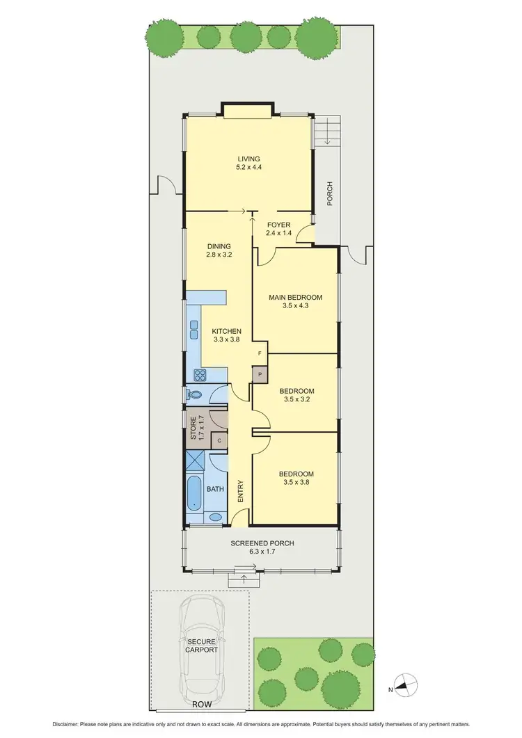 Floorplan of Homely house listing, 21 Victoria Grove, Brunswick VIC 3056