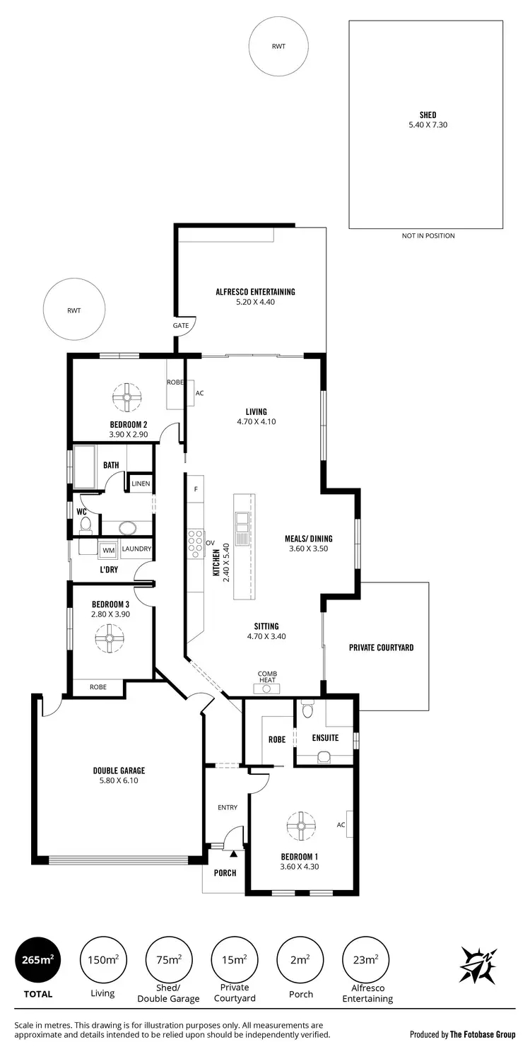 Floorplan of Homely house listing, 17 Tapp Terrace, Murray Bridge SA 5253