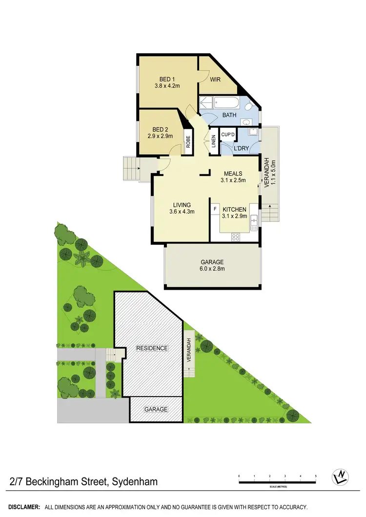 Floorplan of Homely house listing, 2/7 Buckingham Street, Sydenham VIC 3037