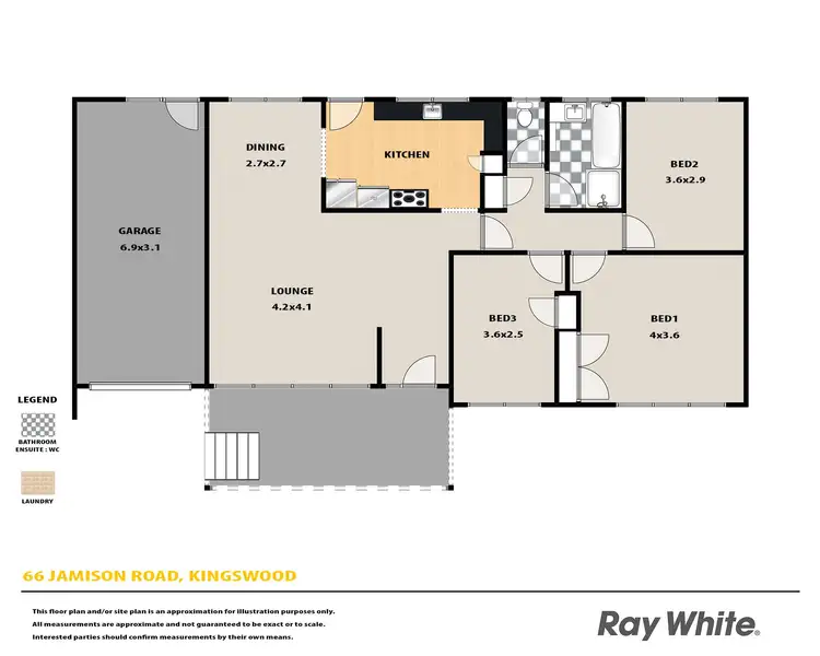 Floorplan of Homely house listing, 66 Jamison Road, Kingswood NSW 2747