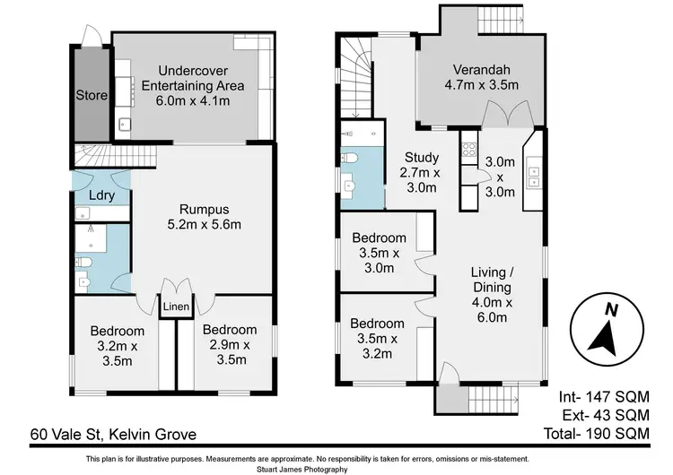 Floorplan of Homely house listing, 60 Vale Street, Kelvin Grove QLD 4059