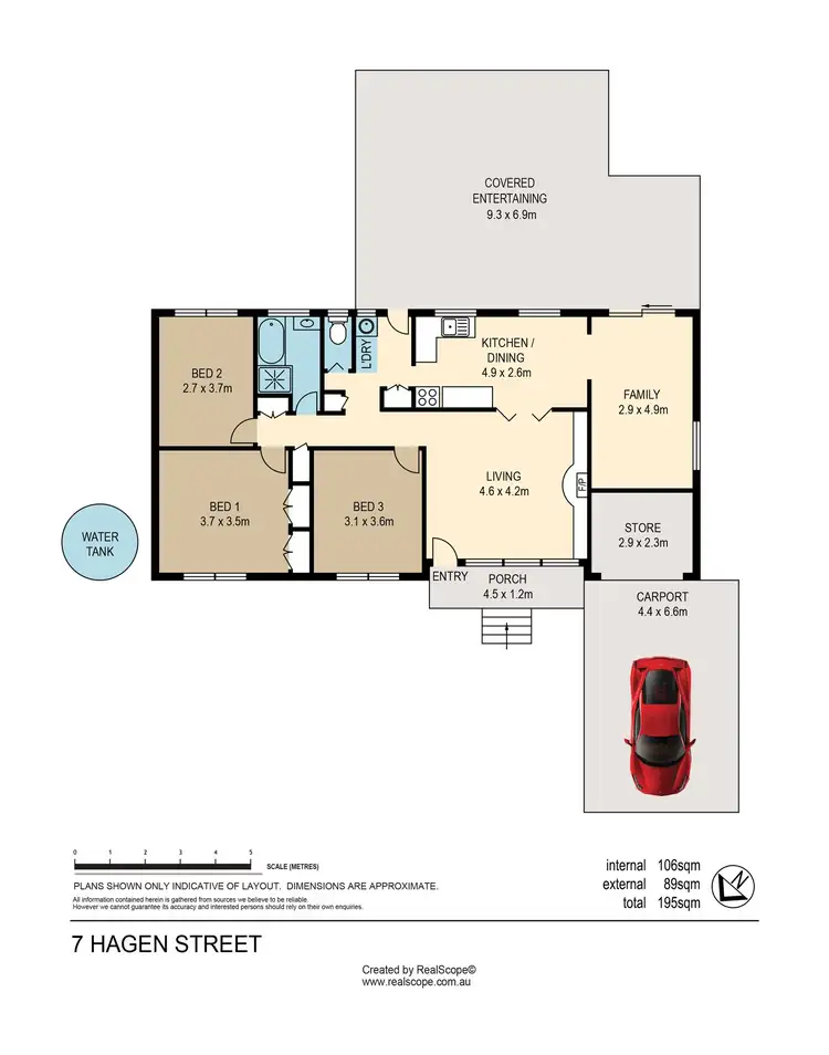 Floorplan of Homely house listing, 7 Hagen Street, Upper Mount Gravatt QLD 4122