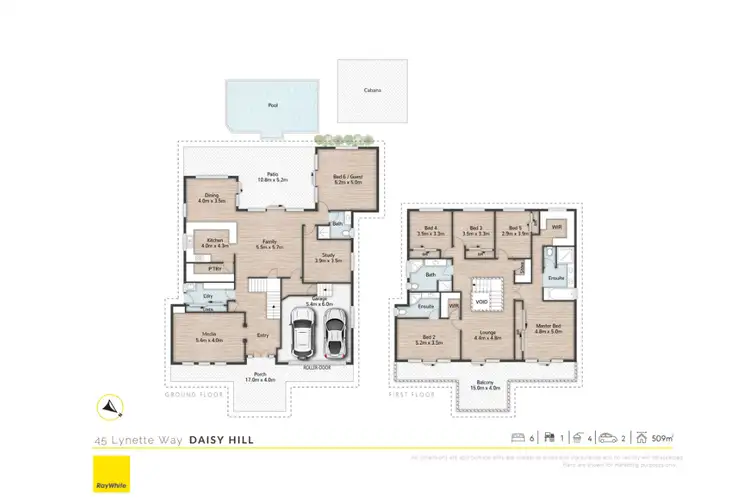 Floorplan of Homely house listing, 45 Lynette Way, Daisy Hill QLD 4127