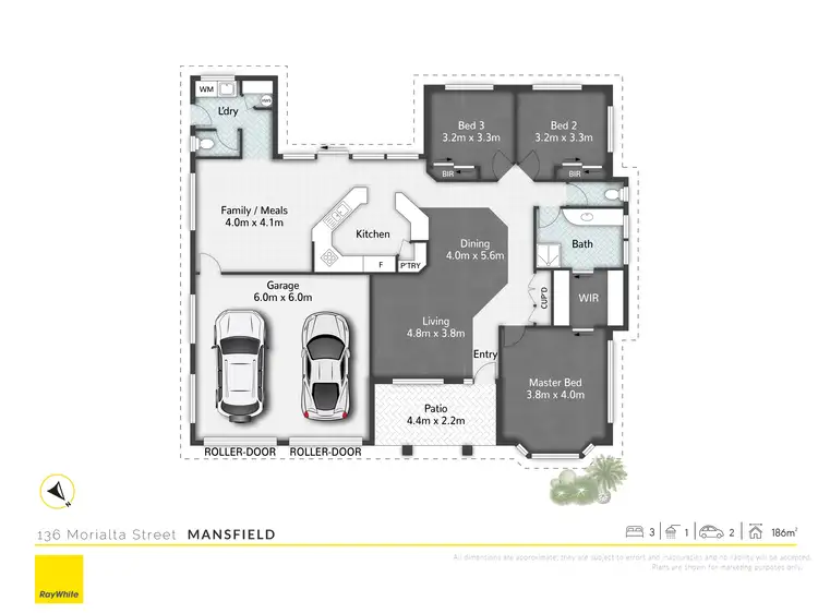 Floorplan of Homely house listing, 136 Morialta Street, Mansfield QLD 4122