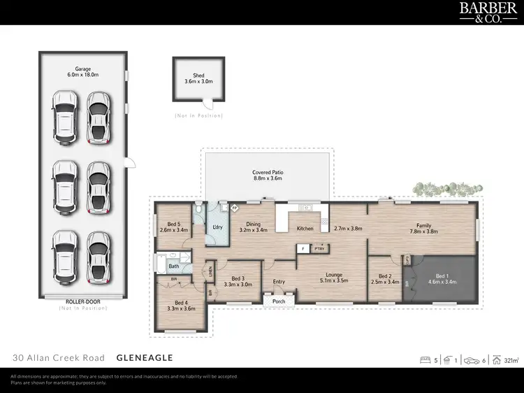 Floorplan of Homely rural property listing, 30 Allan Creek Road, Gleneagle QLD 4285