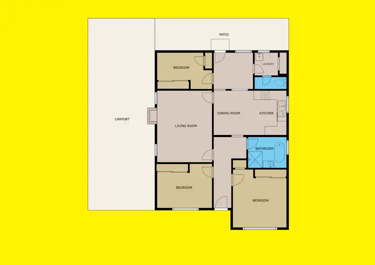 Floorplan of Homely house listing, 250 Wade Avenue, Mildura VIC 3500