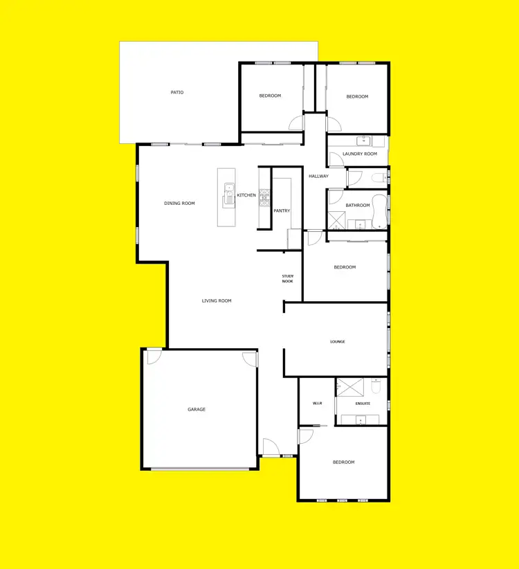 Floorplan of Homely house listing, 16 Cufari Drive, Red Cliffs VIC 3496