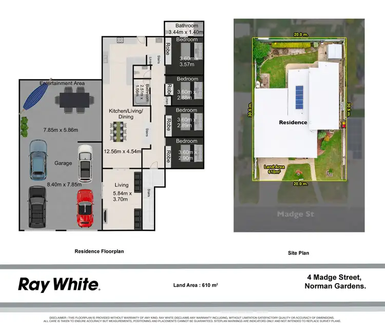 Floorplan of Homely house listing, 4 Madge Street, Norman Gardens QLD 4701