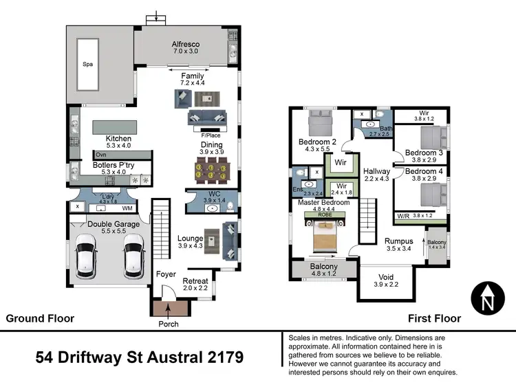 Floorplan of Homely house listing, 54 Driftway Street, Austral NSW 2179