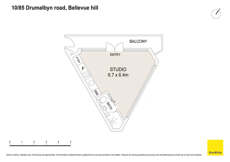 Floorplan of Homely apartment listing, 10/85 Drumalbyn Road, Bellevue Hill NSW 2023