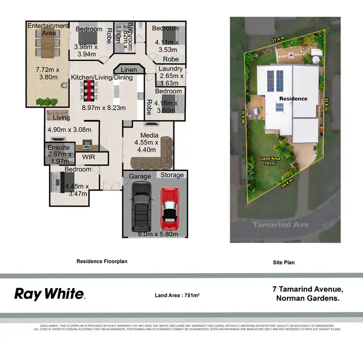 Floorplan of Homely house listing, 7 Tamarind Avenue, Norman Gardens QLD 4701