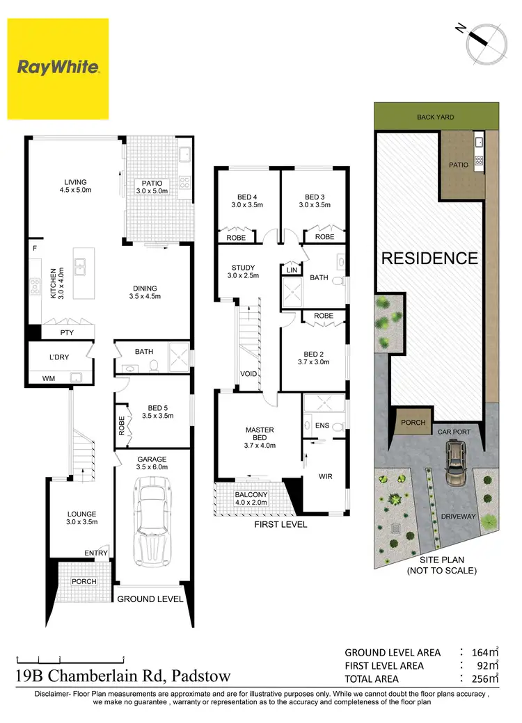 Floorplan of Homely semi-detached listing, 19B Chamberlain Road, Padstow NSW 2211