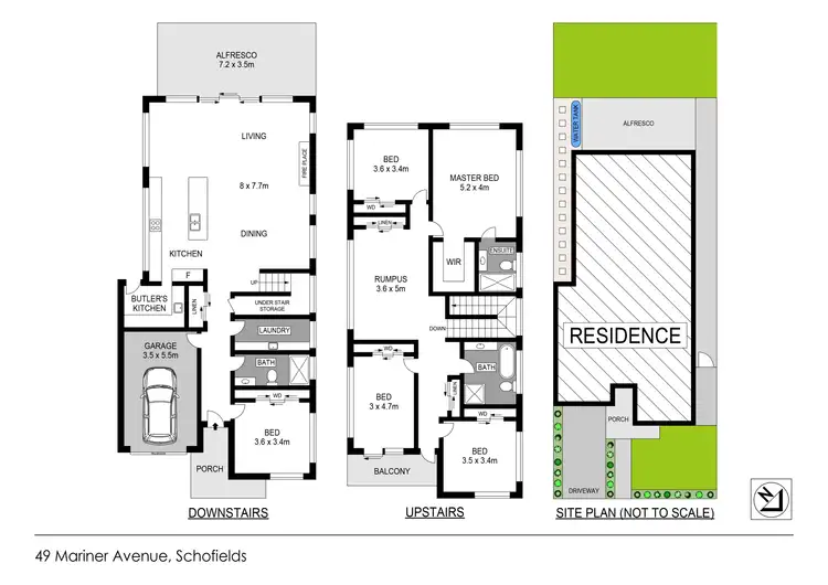 Floorplan of Homely house listing, 49 Mariner Avenue, Schofields NSW 2762