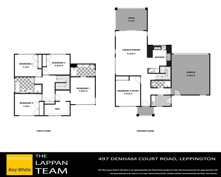 Floorplan of Homely other listing, 497 Denham Court Road, Leppington NSW 2179