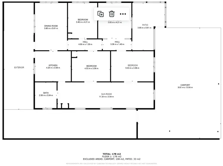 Floorplan of Homely house listing, 17 Burrum Street, Bundaberg West QLD 4670
