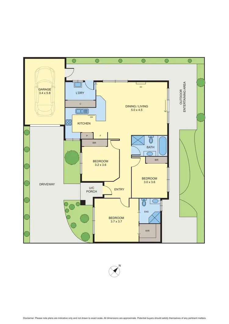 Floorplan of Homely unit listing, 2/19 Bruce Street, Fawkner VIC 3060