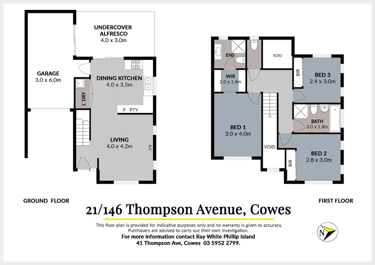 Floorplan of Homely house listing, 21/146 Thompson Avenue, Cowes VIC 3922