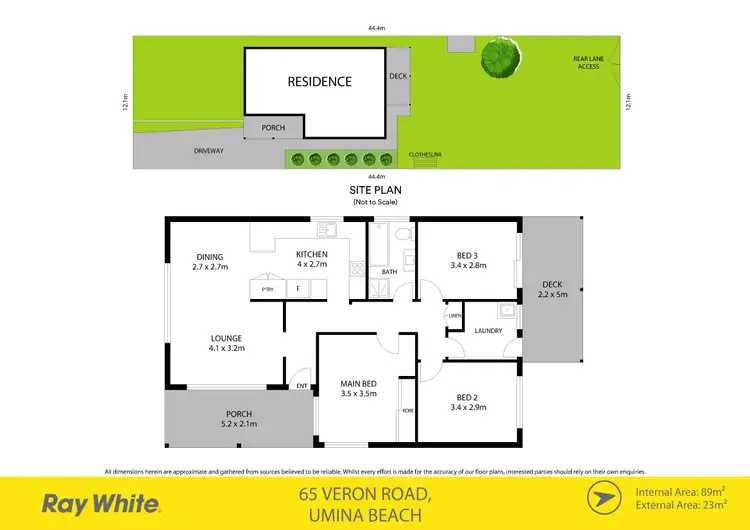 Floorplan of Homely house listing, 65 Veron Road, Umina Beach NSW 2257