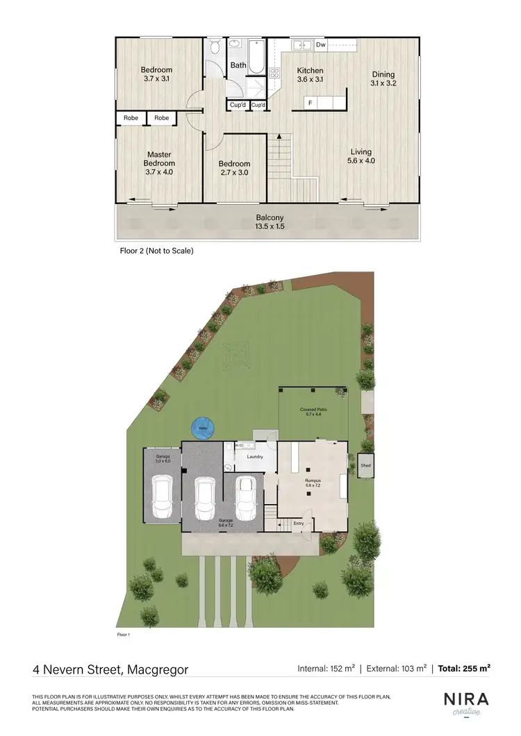 Floorplan of Homely house listing, 4 Nevern Street, Macgregor QLD 4109