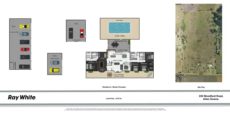 Floorplan of Homely rural property listing, 226 Woodford Road, Alton Downs QLD 4702
