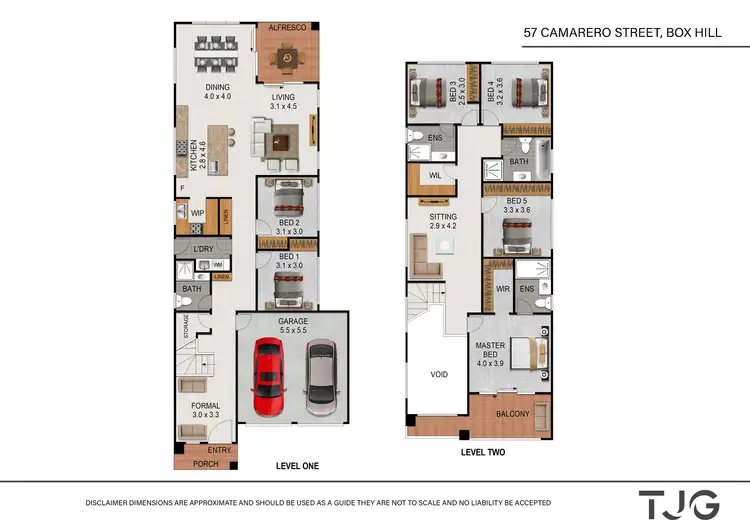 Floorplan of Homely house listing, 57 Camarero Street, Box Hill NSW 2765