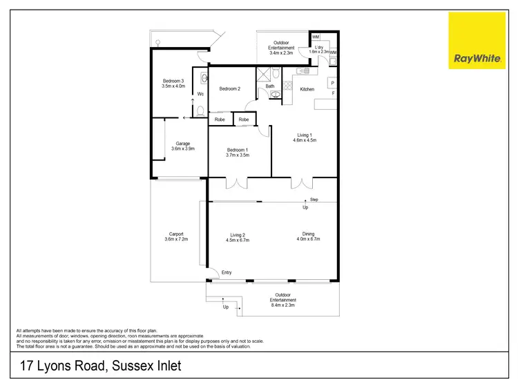 Floorplan of Homely house listing, 17 Lyons Road, Sussex Inlet NSW 2540