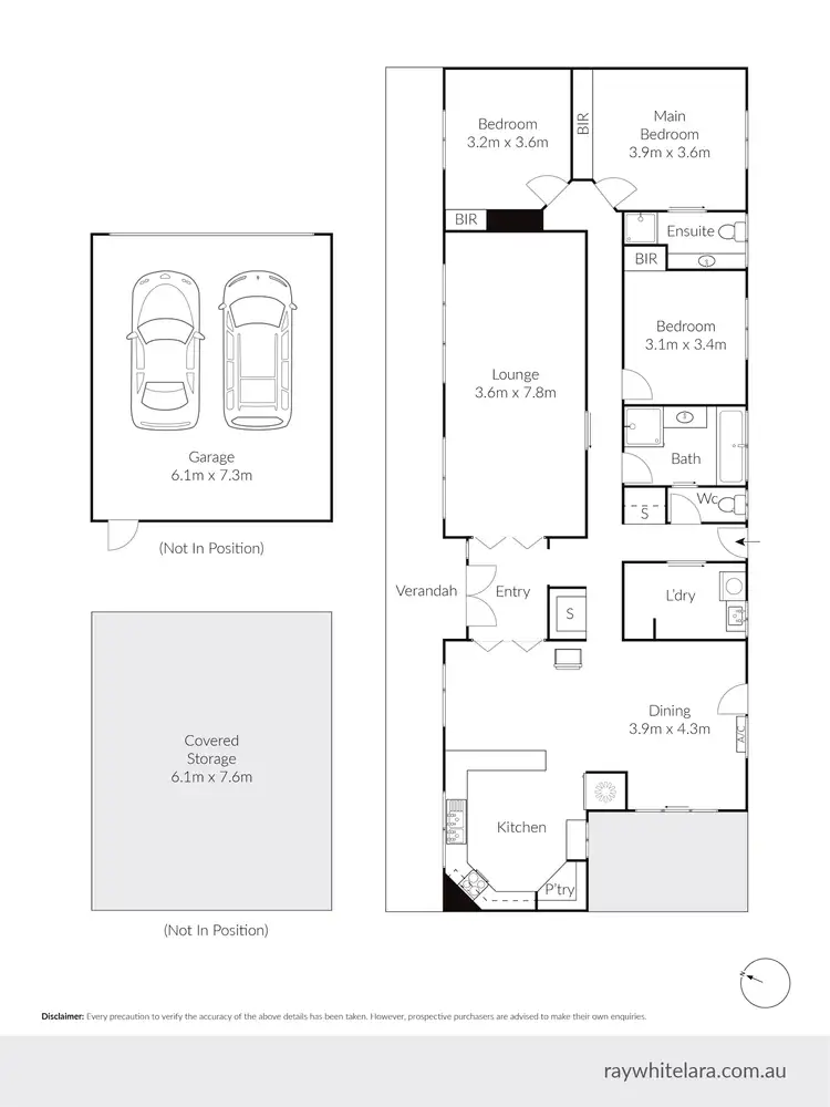 Floorplan of Homely rural property listing, 75 Curletts Road, Lara VIC 3212