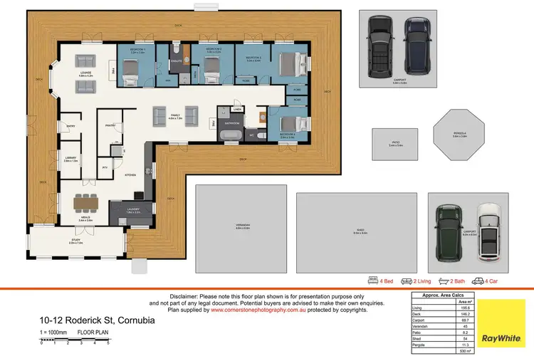 Floorplan of Homely house listing, 10-12 Roderick Street, Cornubia QLD 4130