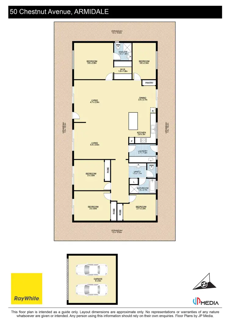 Floorplan of Homely house listing, 50 Chestnut Avenue, Armidale NSW 2350