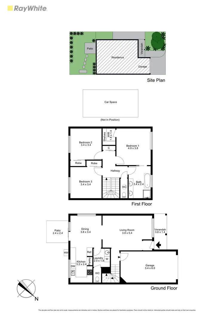 Floorplan of Homely unit listing, 43/95 Ashleigh Avenue, Frankston VIC 3199