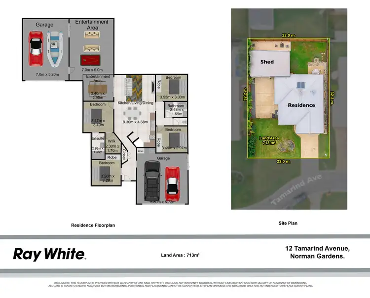 Floorplan of Homely house listing, 12 Tamarind Avenue, Norman Gardens QLD 4701
