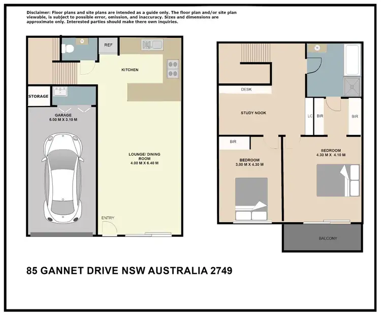 Floorplan of Homely house listing, 85 Gannet Drive, Cranebrook NSW 2749