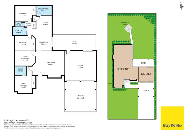 Floorplan of Homely house listing, 2 Stirling Court, Moama NSW 2731