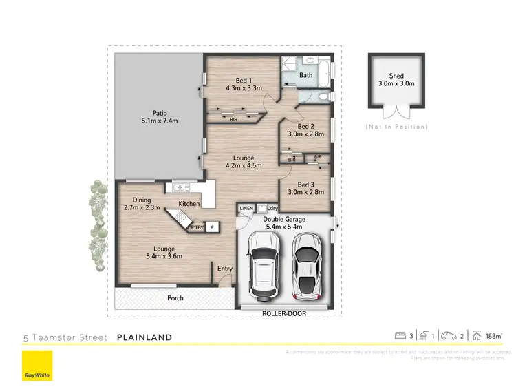 Floorplan of Homely house listing, 5 Teamster Street, Plainland QLD 4341