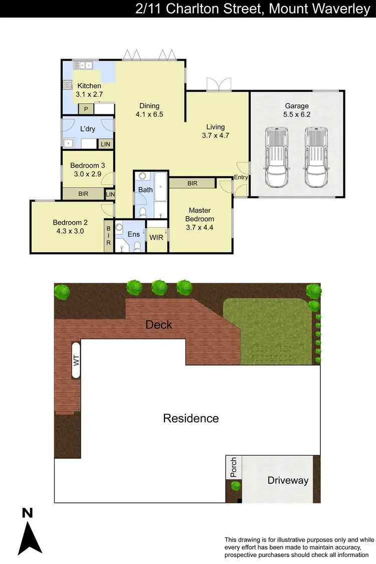 Floorplan of Homely unit listing, 2/11 Charlton Street, Mount Waverley VIC 3149