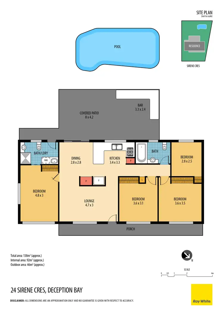 Floorplan of Homely house listing, 24 Sirene Crescent, Deception Bay QLD 4508