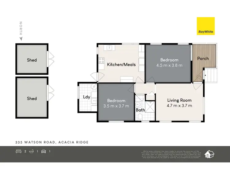 Floorplan of Homely house listing, 335 Watson Road, Acacia Ridge QLD 4110