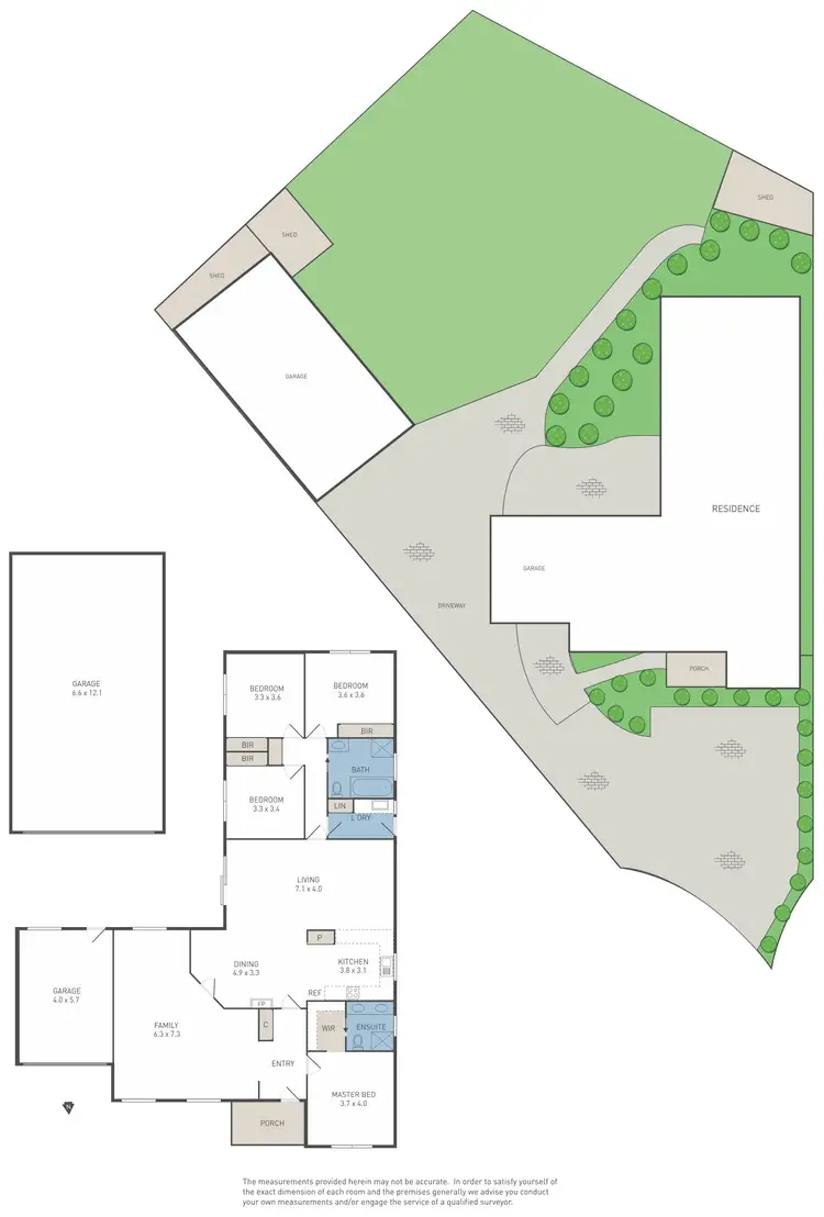 Floorplan of Homely house listing, 7 Dawe Court, Hoppers Crossing VIC 3029