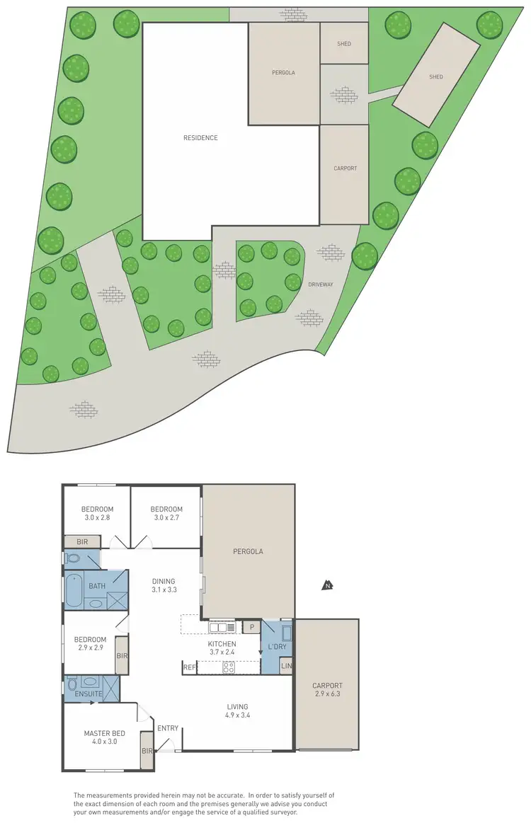 Floorplan of Homely house listing, 1 Derby Court, Wyndham Vale VIC 3024