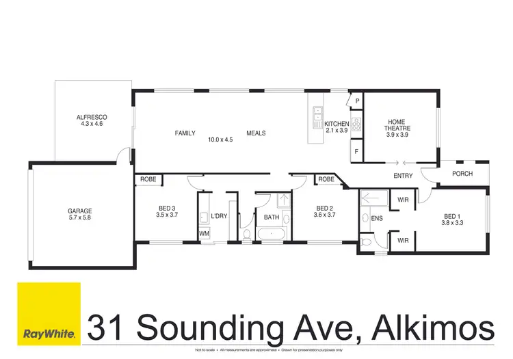 Floorplan of Homely house listing, 31 Sounding Avenue, Alkimos WA 6038
