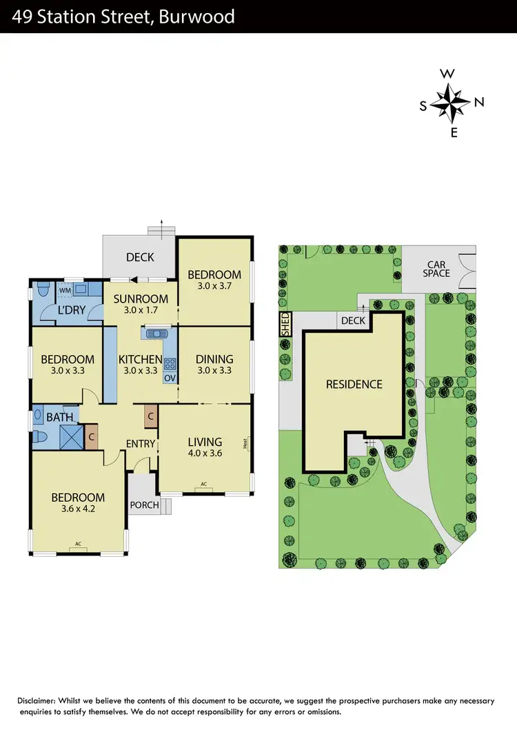 Floorplan of Homely house listing, 49 Station Street, Burwood VIC 3125