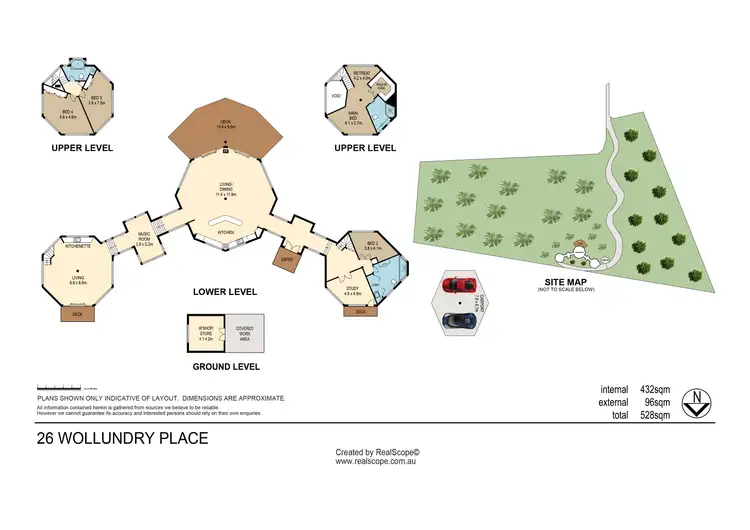 Floorplan of Homely house listing, 26 Wollundry Place, The Gap QLD 4061