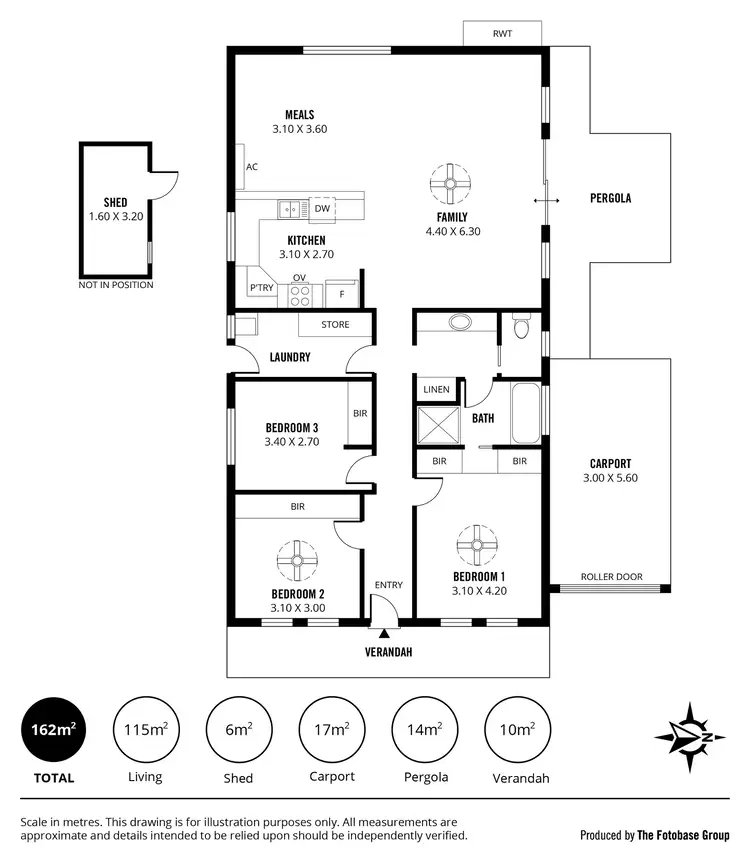 Floorplan of Homely house listing, 32 Federation Way, Nairne SA 5252