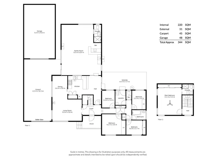 Floorplan of Homely house listing, 48 Brooklyn Terrace, North Haven SA 5018