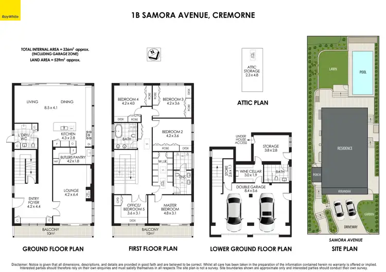 Floorplan of Homely house listing, 1B Samora Avenue, Cremorne NSW 2090