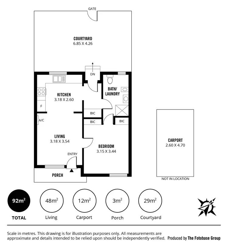 Floorplan of Homely unit listing, 16/4 Beovich Road, Ingle Farm SA 5098