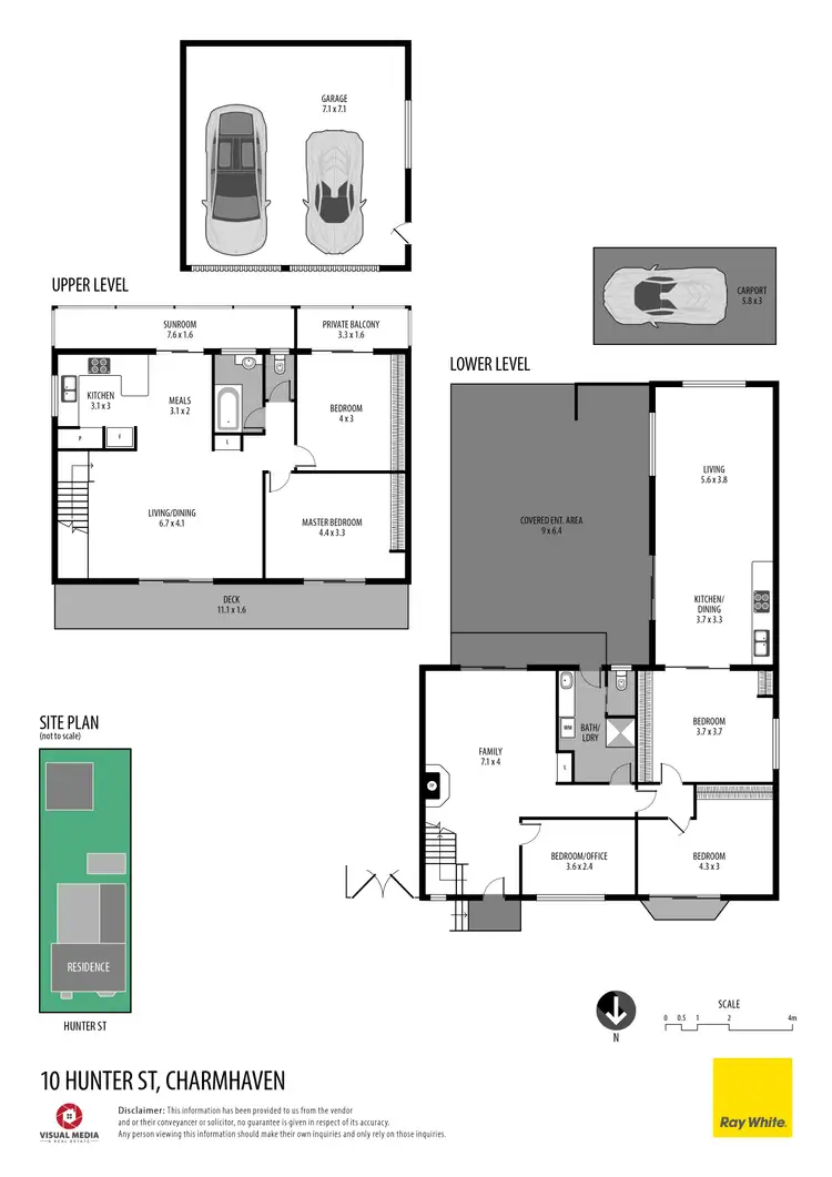 Floorplan of Homely house listing, 10 Hunter Street, Charmhaven NSW 2263