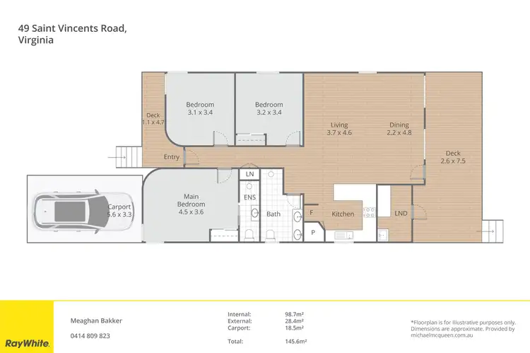 Floorplan of Homely house listing, 49 Saint Vincents Road, Virginia QLD 4014