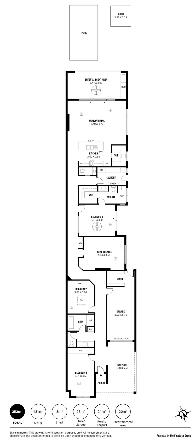 Floorplan of Homely house listing, 32A Lawrie Street, Henley Beach SA 5022